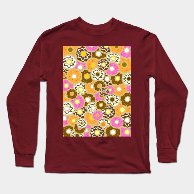 DOZENS Of Donuts For Donut Lover Long Sleeve T-Shirt by SartorisArt1